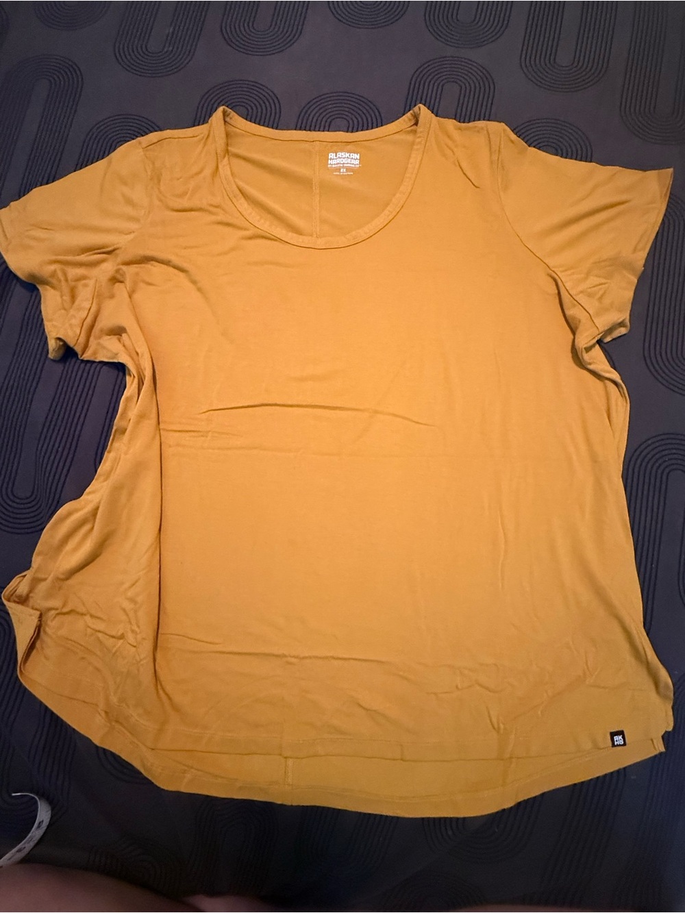 Duluth AKHG Renew Bamboo mustard Yellow Tee